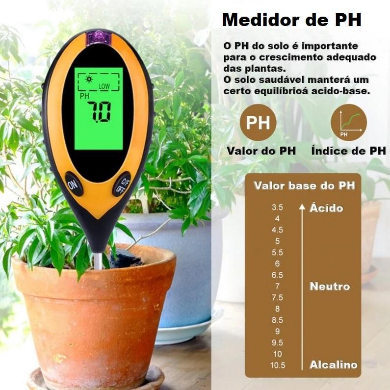 Medidor de PH do Solo - Soil Quality