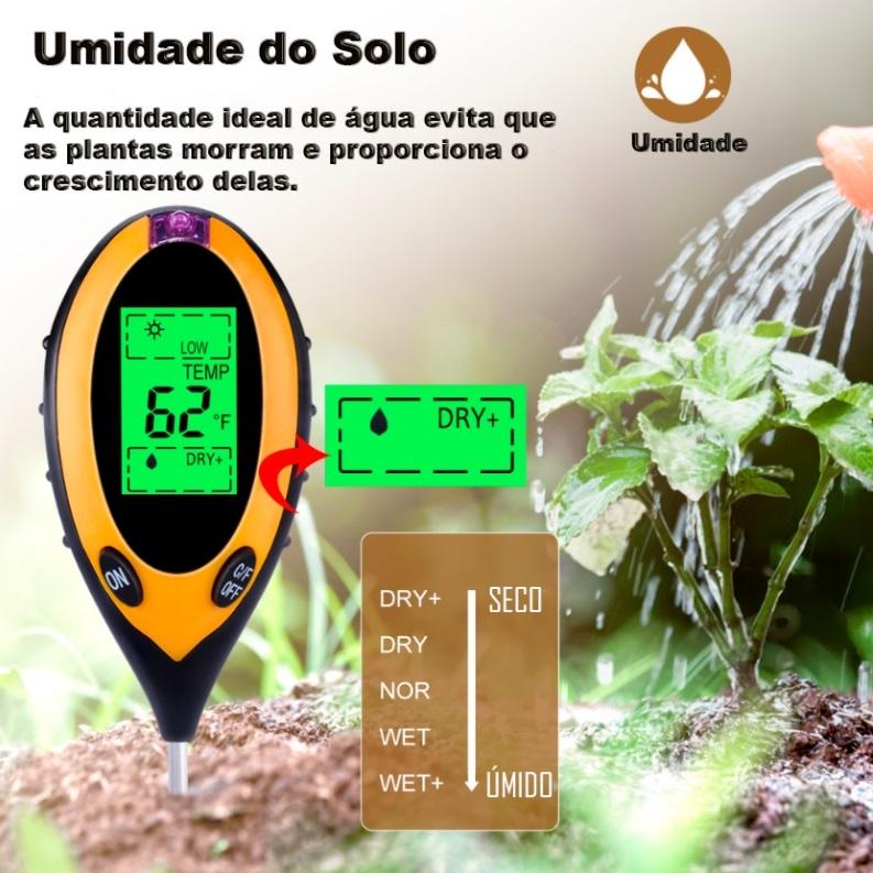 Medidor de PH do Solo - Soil Quality