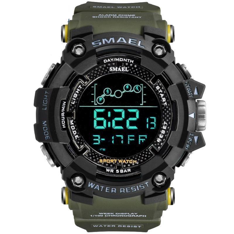 Relógio Smael Militar 1802 - Digital Watch