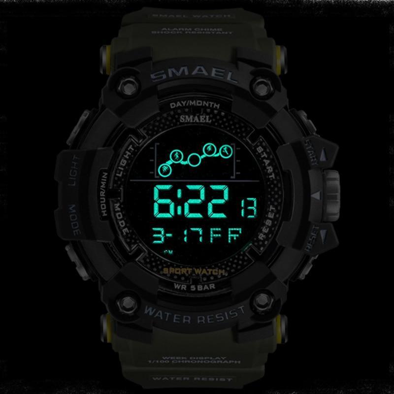 Relógio Smael Militar 1802 - Digital Watch