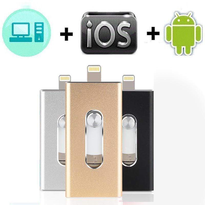 Pen Drive Para Celular 4 em 1 Universal - IOS e Android